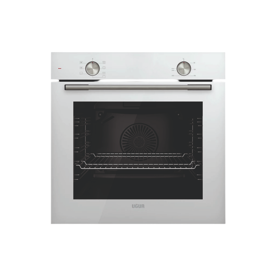 Uğur UAF 608 BCPET Beyaz Ankastre Fırın