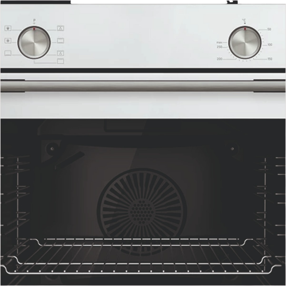 Uğur UAF 608 BCPET Beyaz Ankastre Fırın