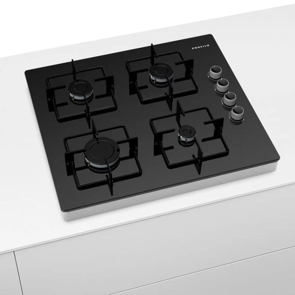 Profilo OO30P6O12D Siyah Set Üstü Ocak