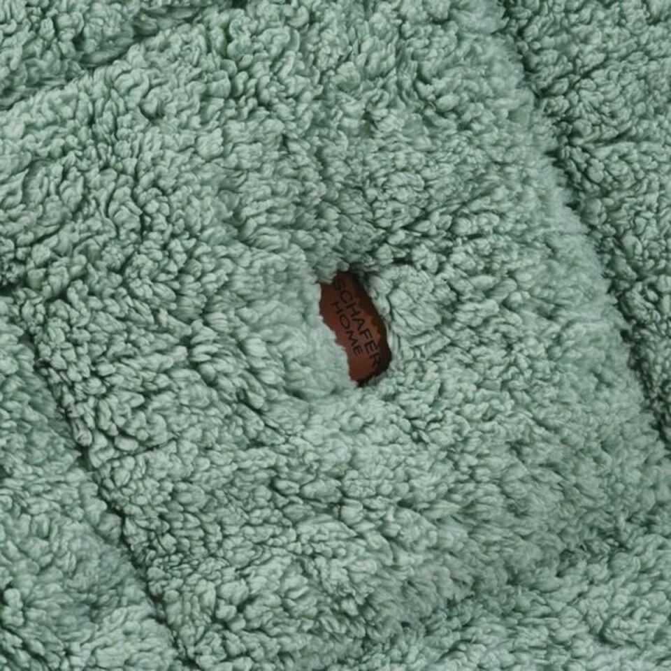 Schafer Home Deluxe Çift Kişilik Yorgan Seti 3-Adaçayı Yeşili