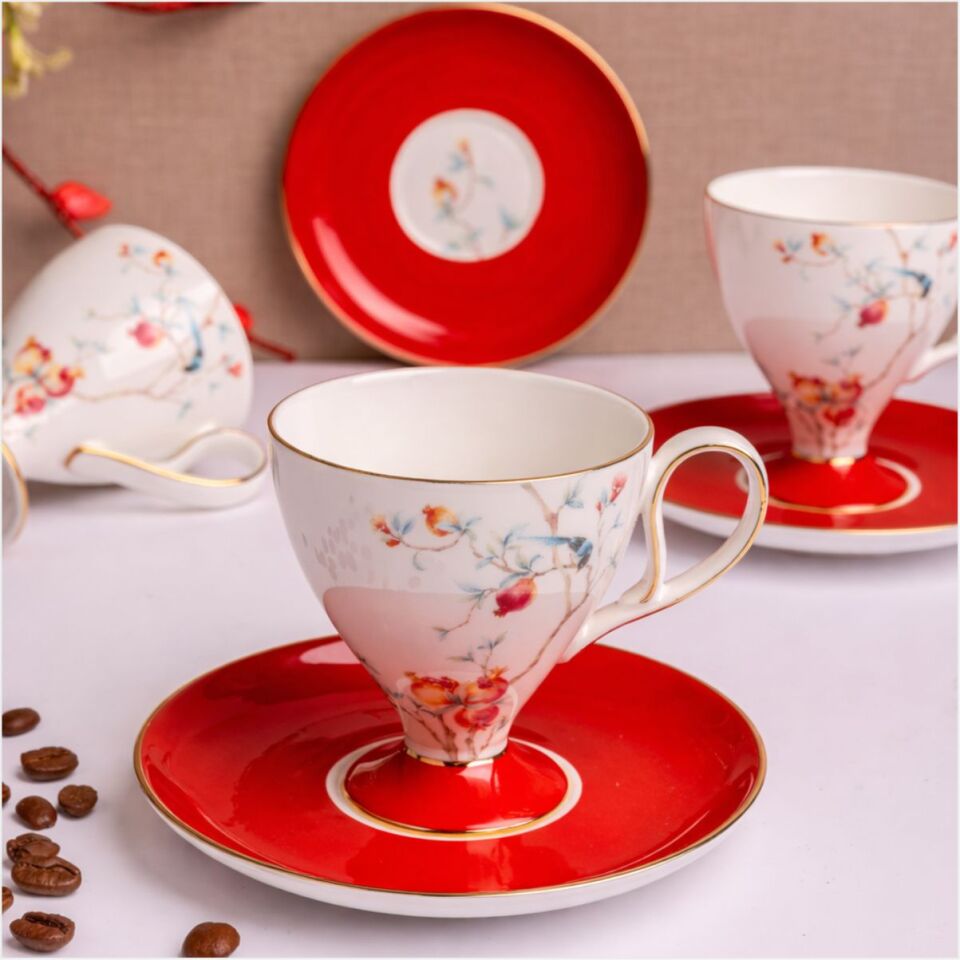 PAÇİ ROYAL CHARME-VERONICA 6LI KAHVE-P/ROY-0112