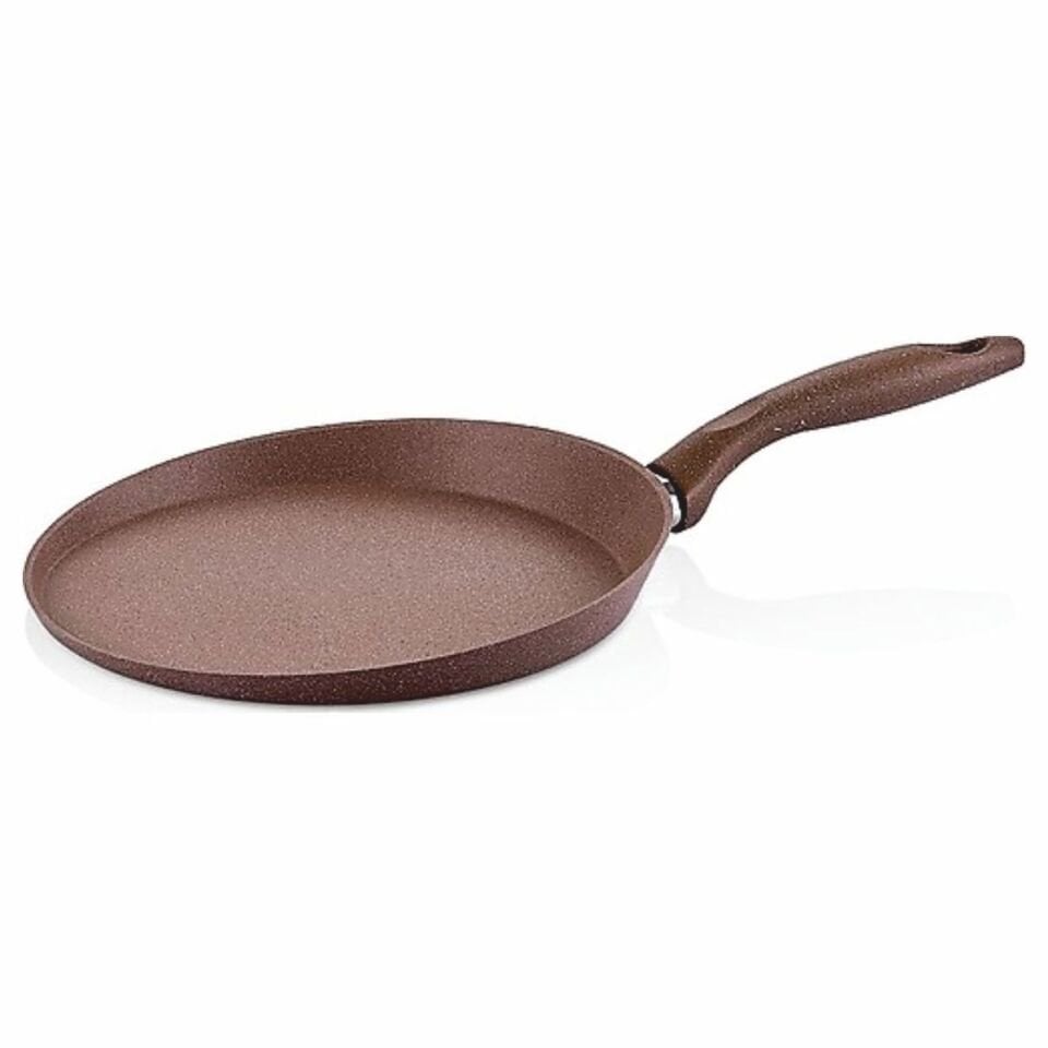 Safınox Saflon 24Cm Tek Kulp Granit Krep Tava