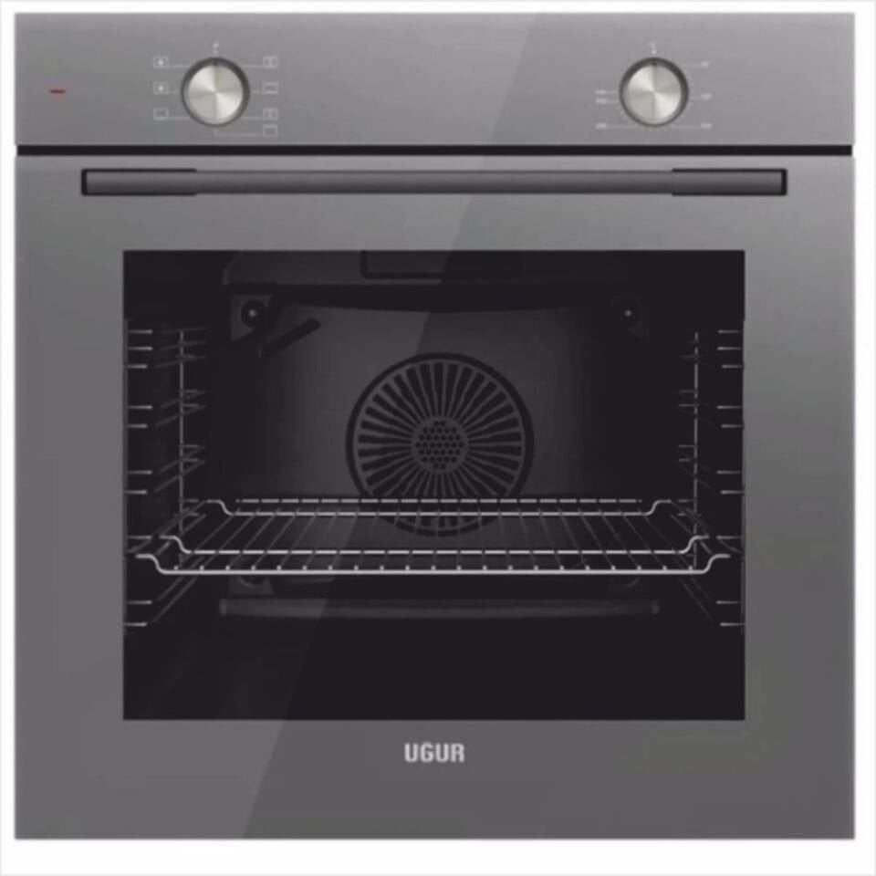 Uğur UAF 608 GCPET Gri Ankastre Fırın