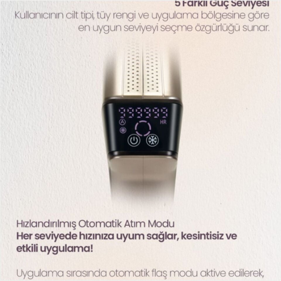 RELUX IPL9850 PURECARE 3.000.000 ATIM IPL LAZER EPİLASYON CİHAZI