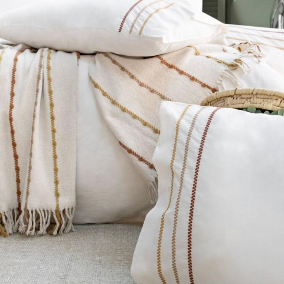 Schafer Home Cozy Nevresim Takımı 7 Parça-Ekru