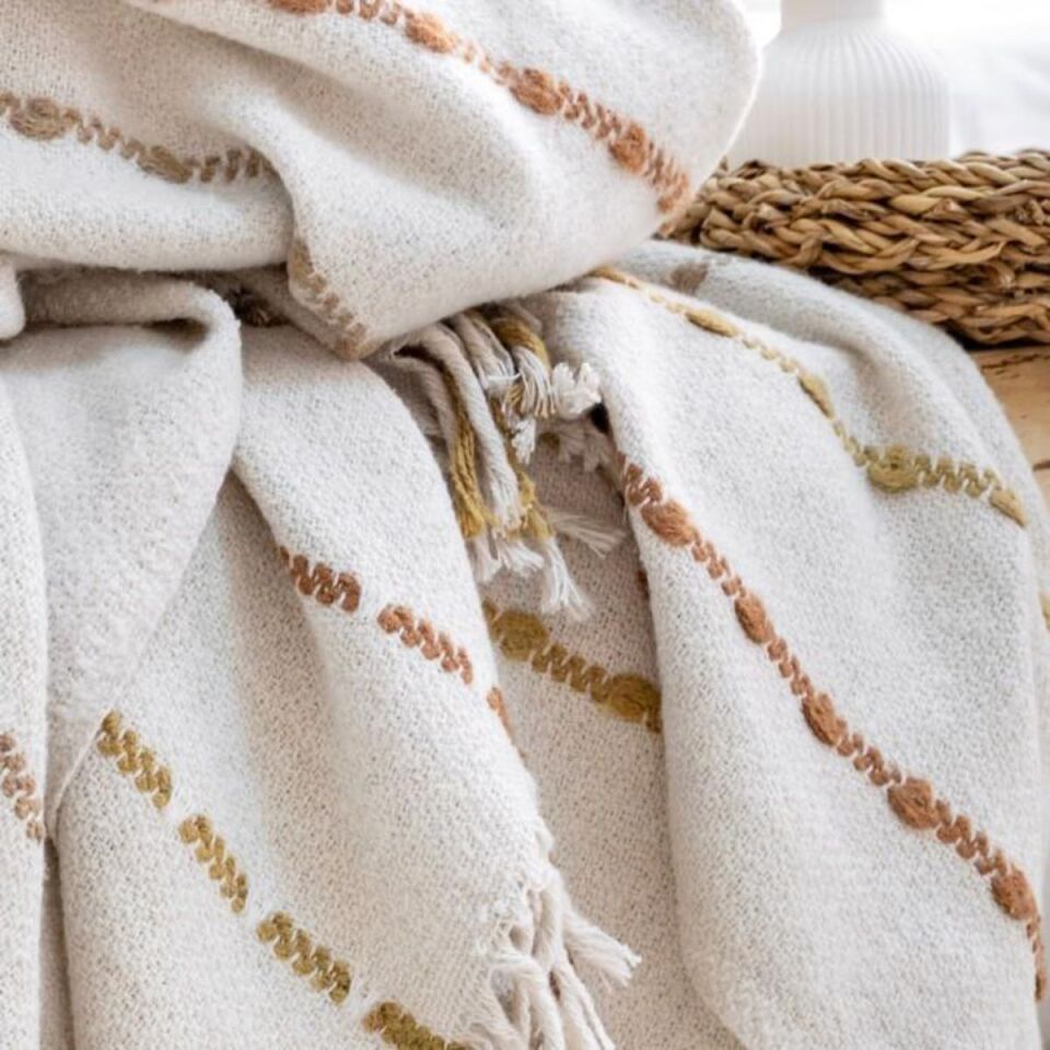 Schafer Home Cozy Nevresim Takımı 7 Parça-Ekru