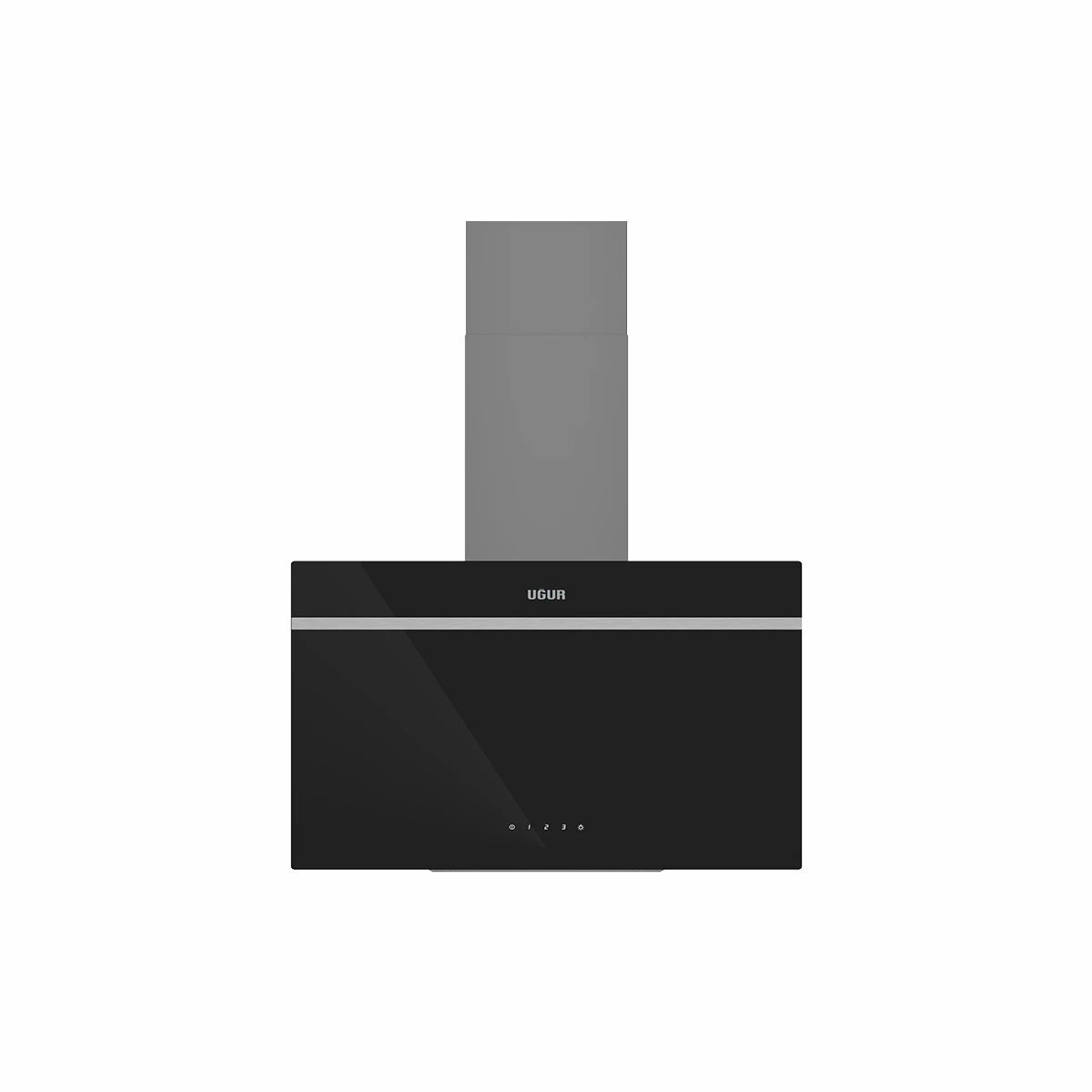 Uğur UAD 6011 SA3DHD Siyah Duvar Tipi Davlumbaz