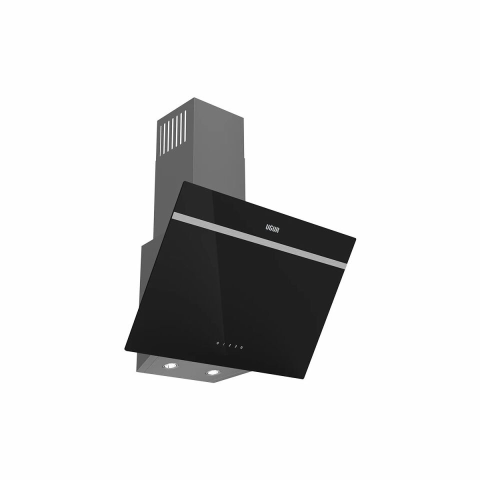Uğur UAD 6011 SA3DHD Siyah Duvar Tipi Davlumbaz
