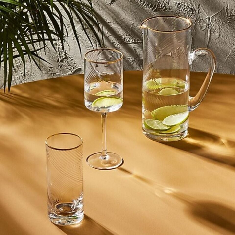 Karaca Ares 25 Parça Bardak Seti Platın