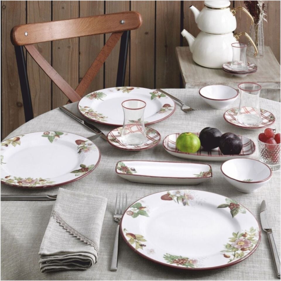 PIERRE CARDIN BERRY 31 PCS KAHVALTI TAKIMI