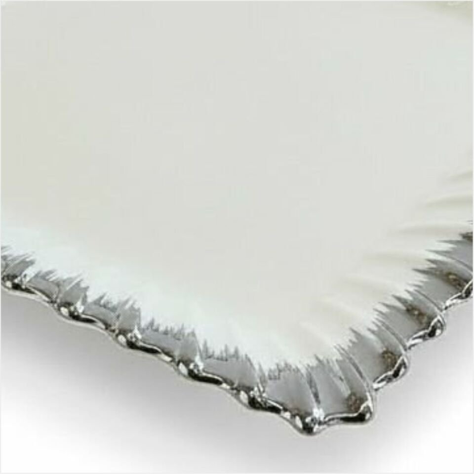 REKABET GBS 013 LINE SILVER KARE SUNUM TABAK 27 CM