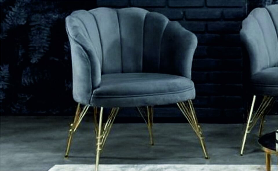 Azra Papatya Çay Seti 2+1+1 Baybface 20 Gri