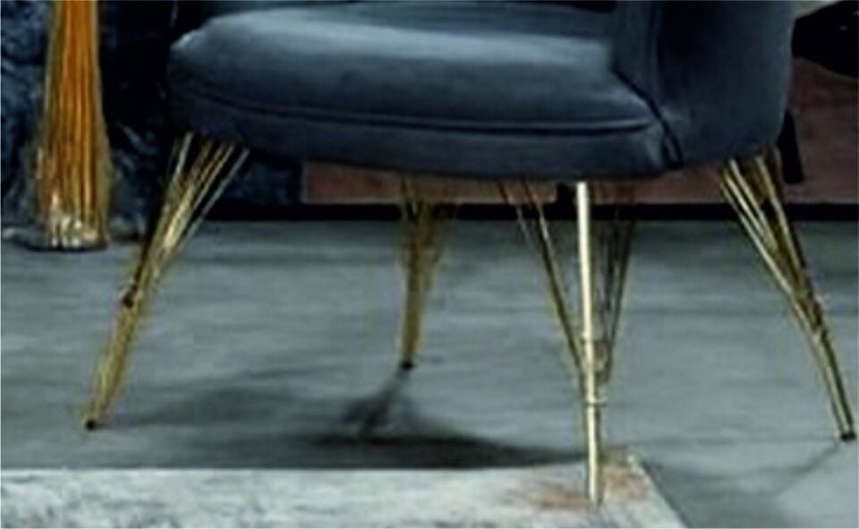 Azra Papatya Çay Seti 2+1+1 Baybface 20 Gri