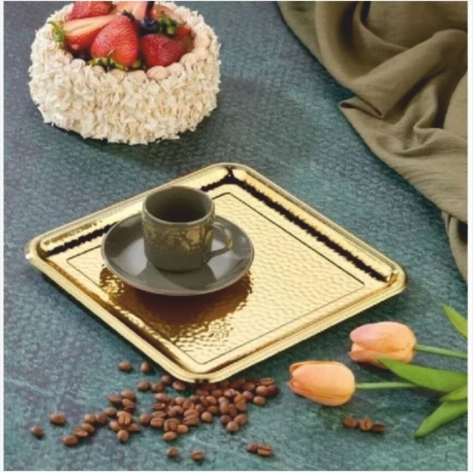 Cooker Ckr3339  Kare Sunum Tepsisi Gold