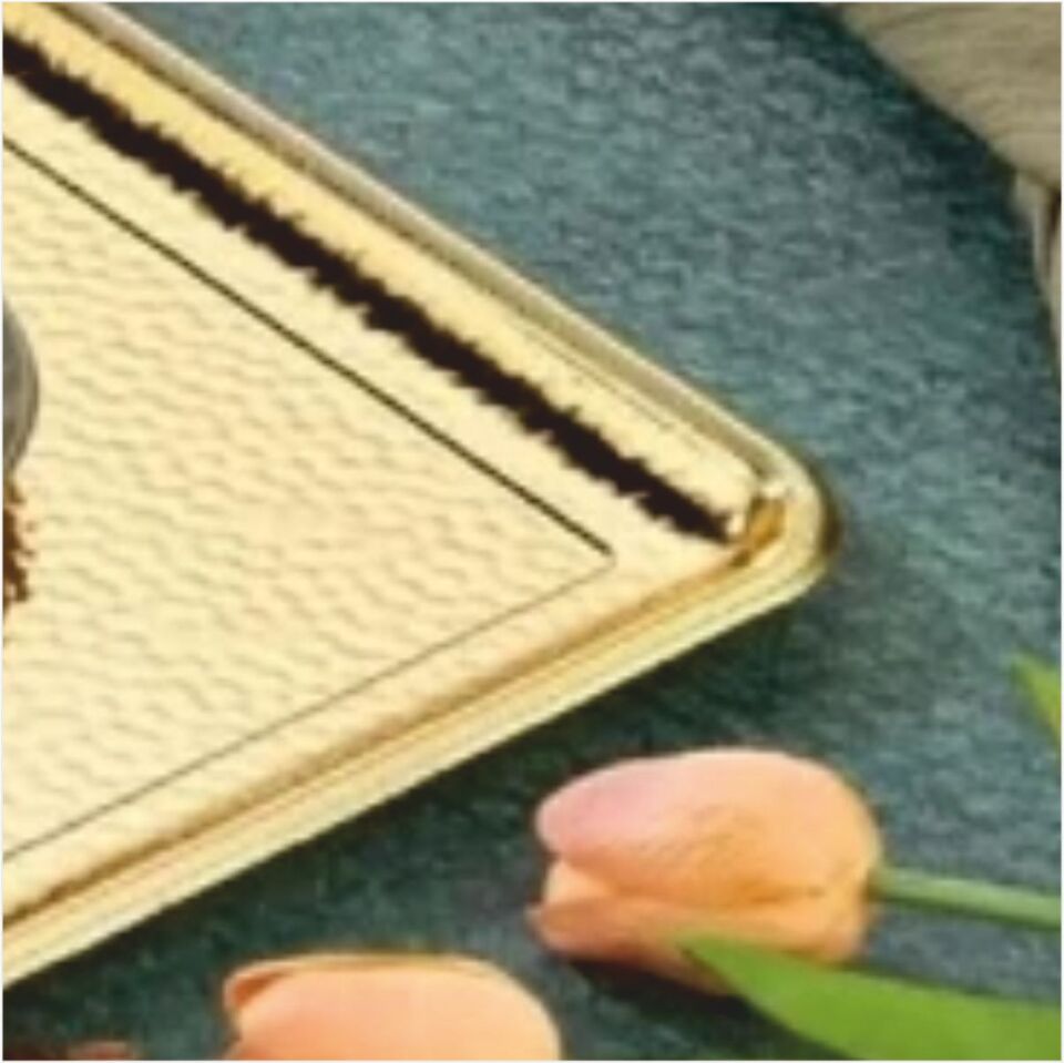 Cooker Ckr3339  Kare Sunum Tepsisi Gold