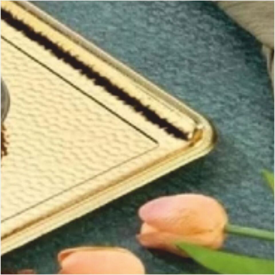 Cooker Ckr3339  Kare Sunum Tepsisi Gold