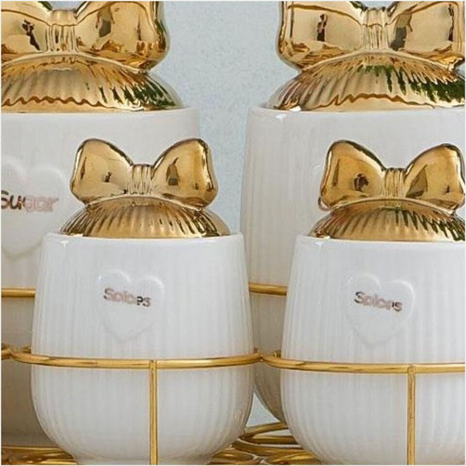 Acar Master Magic 7 li Porselen Baharat Seti