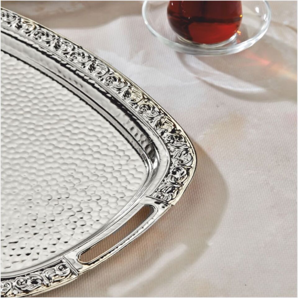 Cooker Ckr3566  2Li Çiçek Desen Tepsi