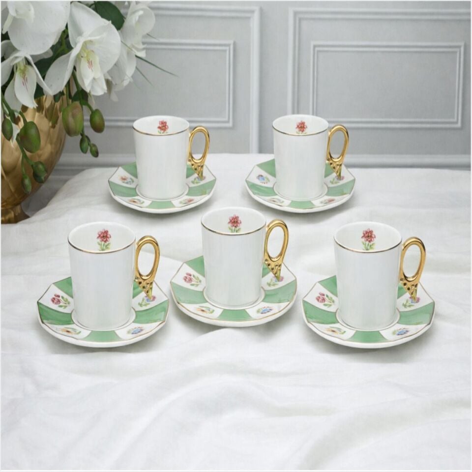 REKABET GNM 005 LIVIA 6'LI KAHVE FİNCAN TAKIMI