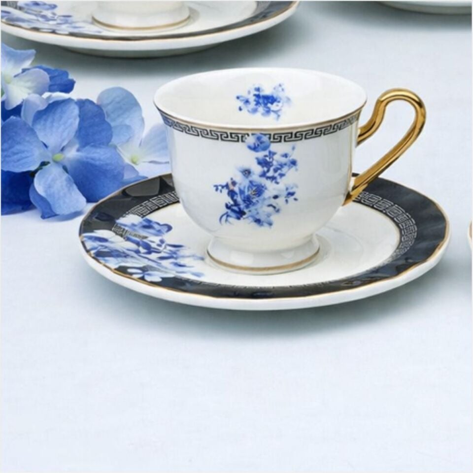 REKABET GNM 006 PAULINA 6'LI KAHVE FİNCAN TAKIMI