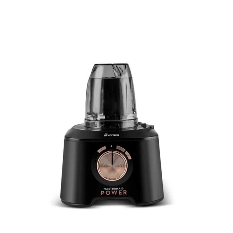 Karaca Mastermaid Power Max 11 in 1 Mutfak Robotu Black Copper 2500 W