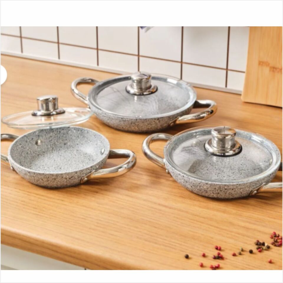 Karaca Biogranit Nare 6 Parça Sahan Mavi