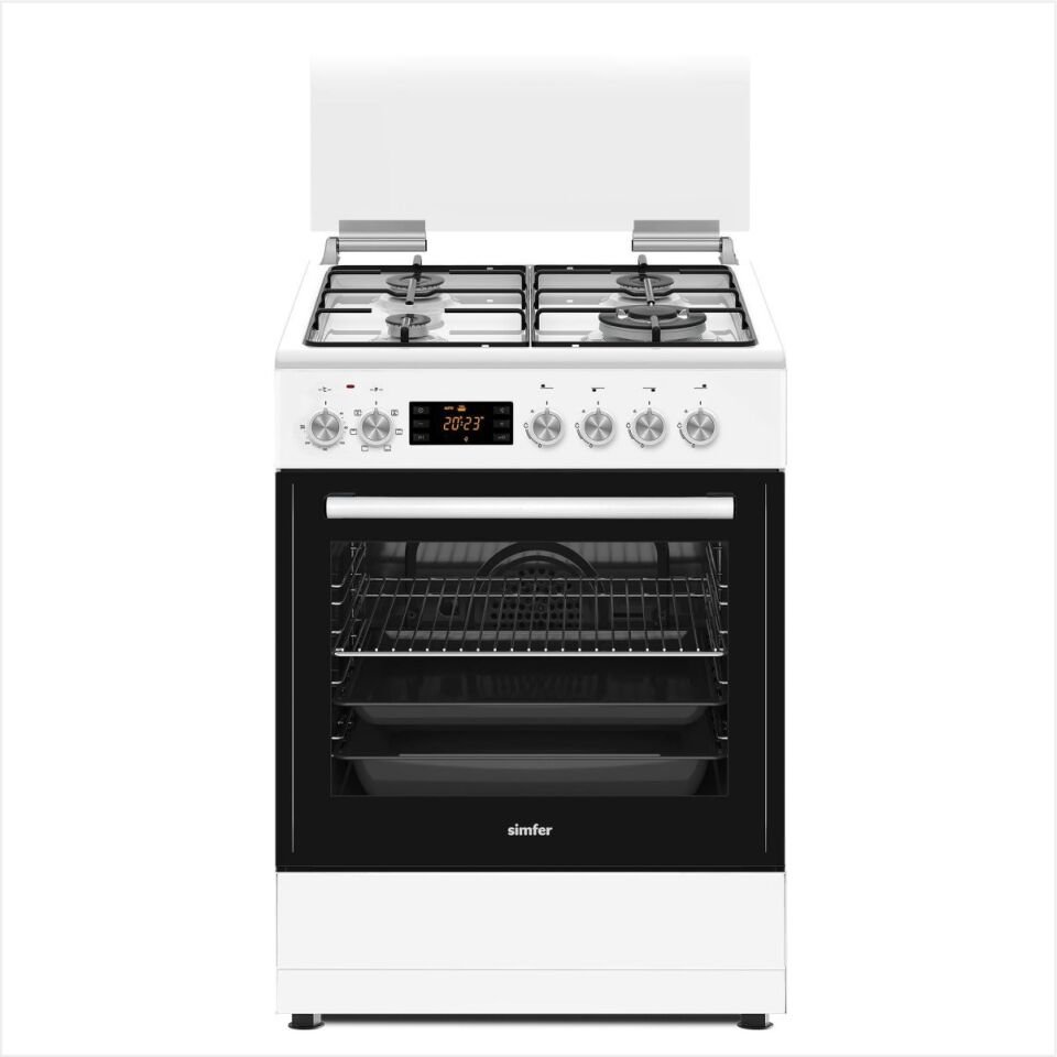 Simfer 1262 4G Wok Multi Fonk. Dijital Saat Tel Raf Tam Boy Fırın