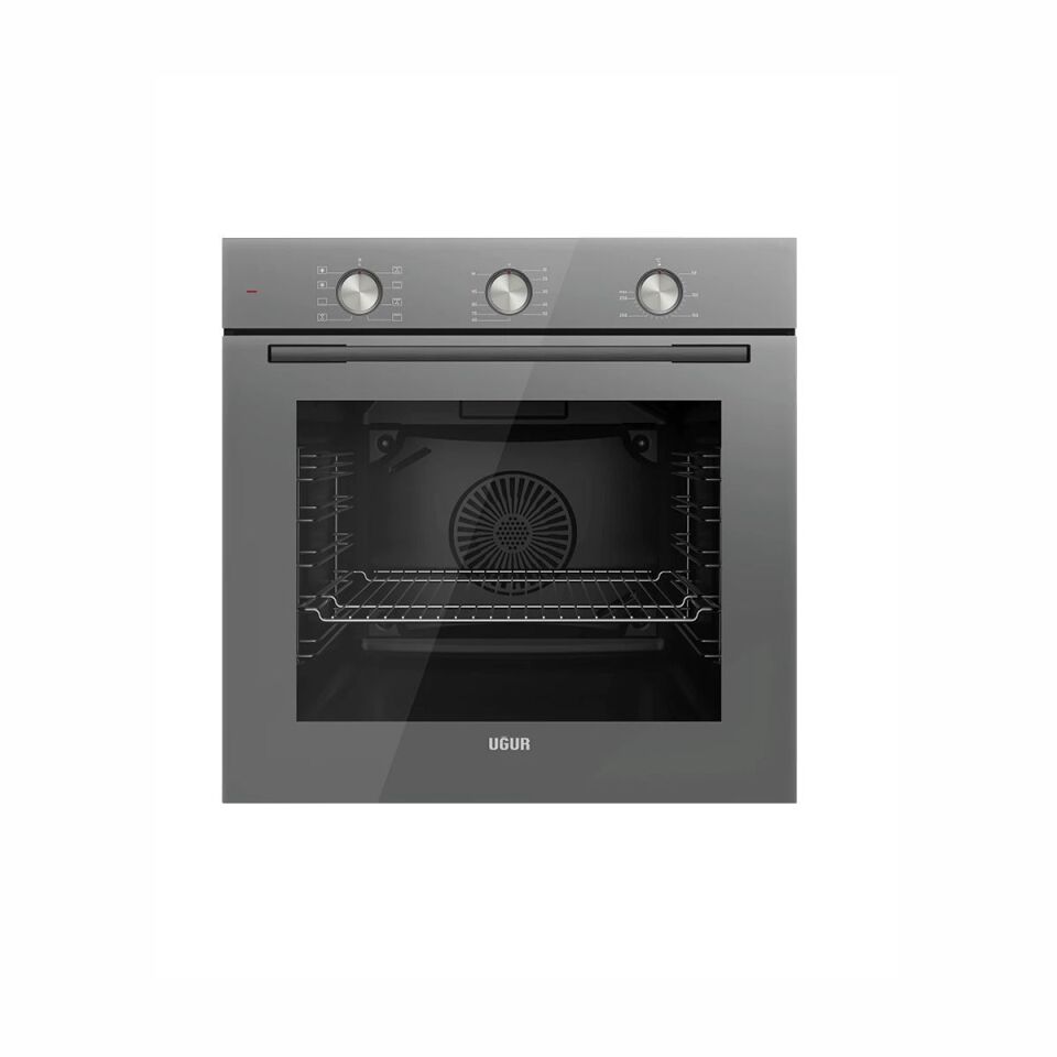 Uğur UAF 6011DB GCPST Gri Ankastre Fırın