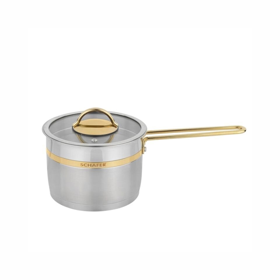 Schafer Golden Line Inox 8 Parça Çelik Tencere Seti