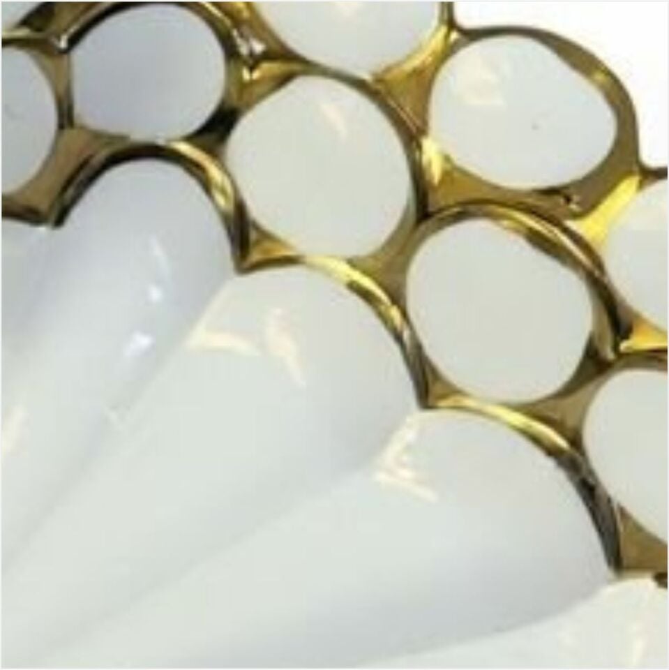 REKABET FNG 026 LENA DİKDÖRTGEN DERİN SUNUM TABAK GOLD