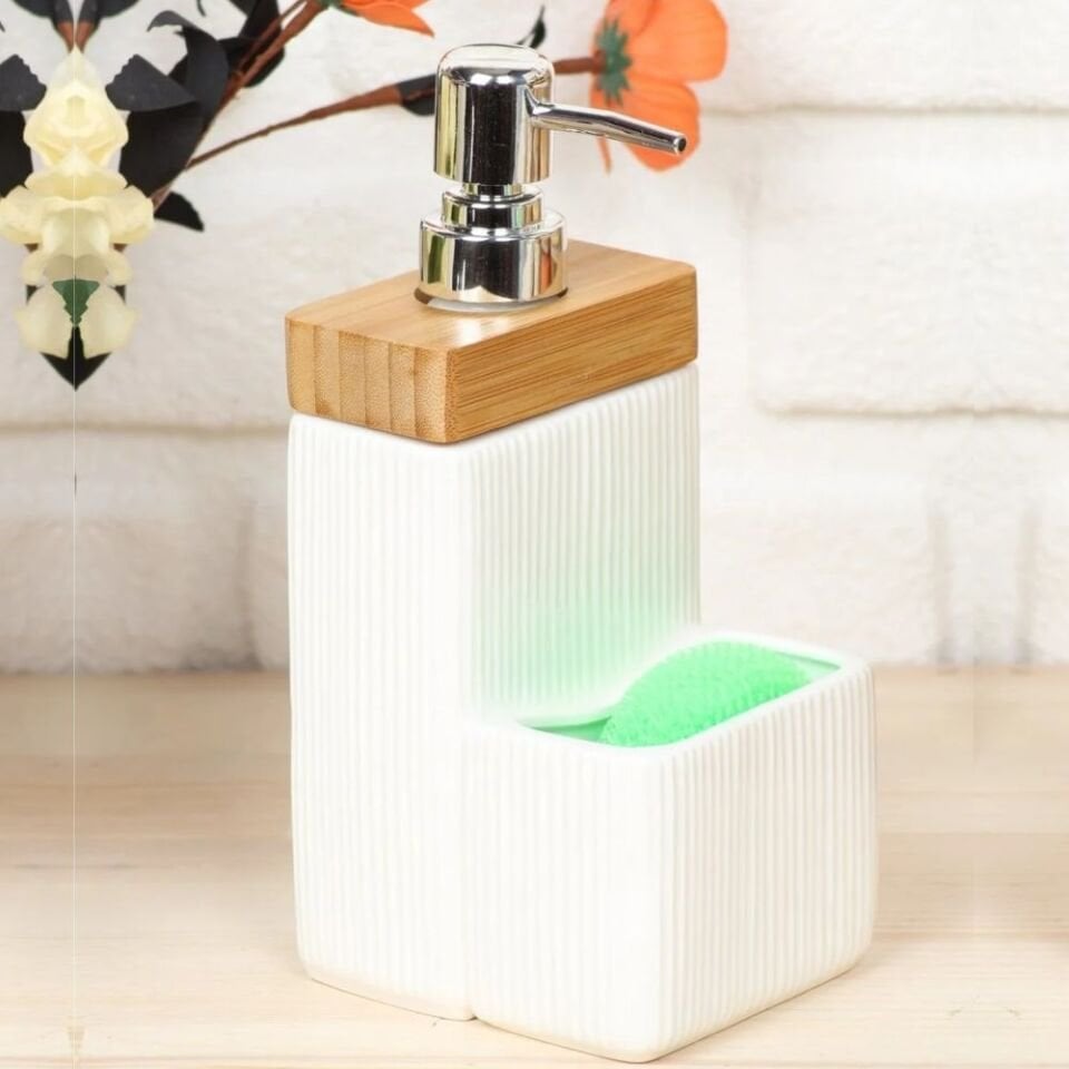 Arow Tamara Porselen Sıvı Sabunluk