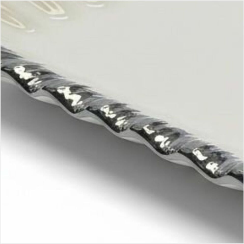 REKABET GBS 028 SOFIA SILVER DİKDÖRTGEN SUNUM TABAK