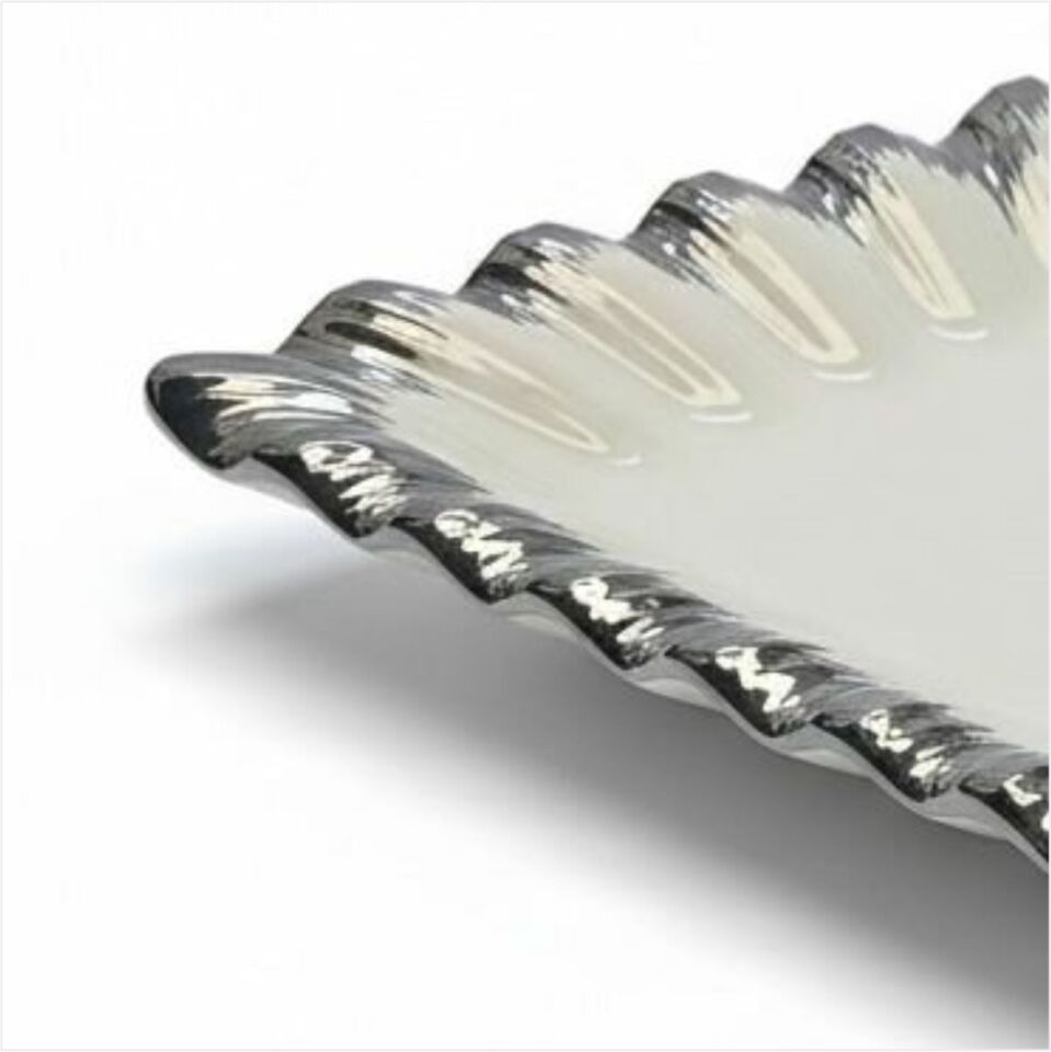 REKABET GBS 028 SOFIA SILVER DİKDÖRTGEN SUNUM TABAK