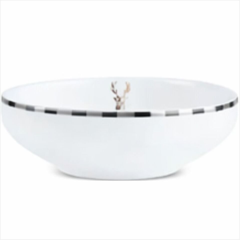 KARACA STREAM BONE ARIES PLUS 24 BEYAZ YEMEK TAKIMI