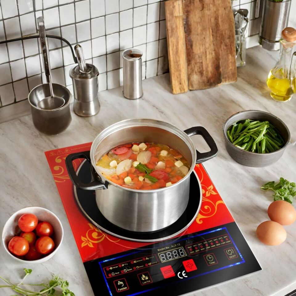 Musullu Alp-13 3500W Infrared Vitraseramıc German Ocak