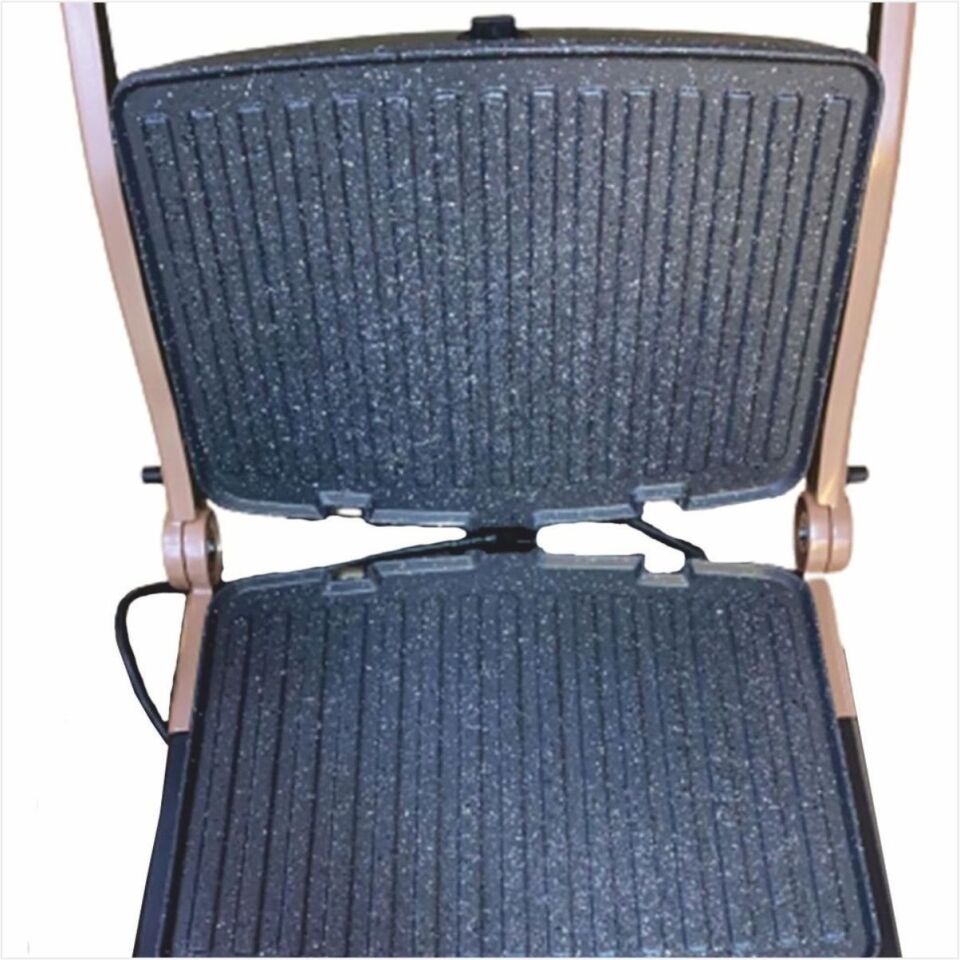 Süsler STM-4010 Siyah 1600 W Granit Tost Makinesi