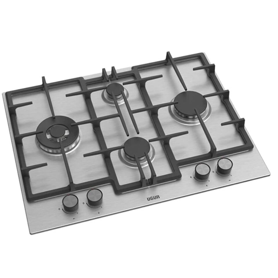 Uğur UAO 6541W1 GIO EDR1 4 Gözlü Geniş Bek Aralıklı Gazlı Metal Ocak
