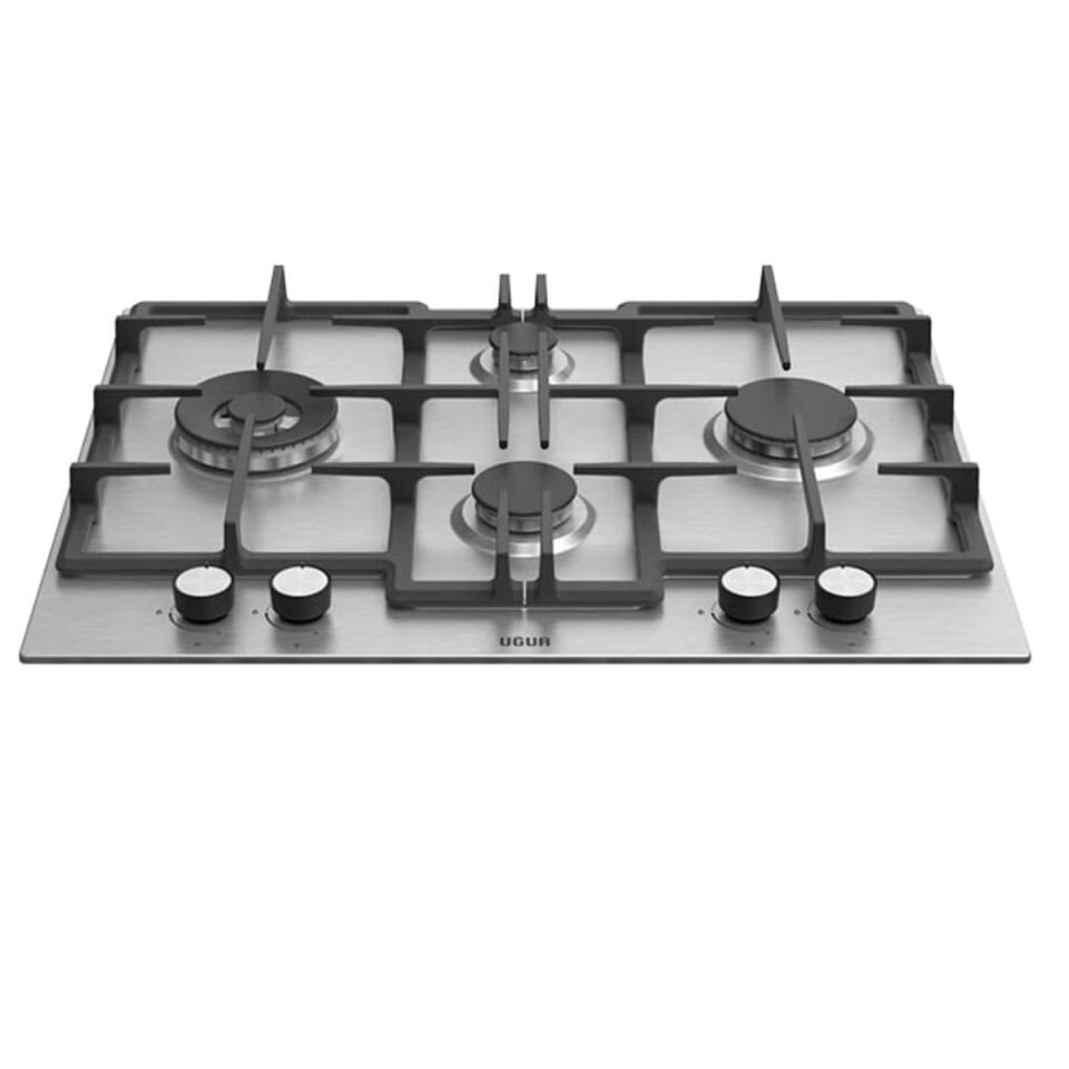 Uğur UAO 6541W1 GIO EDR1 4 Gözlü Geniş Bek Aralıklı Gazlı Metal Ocak