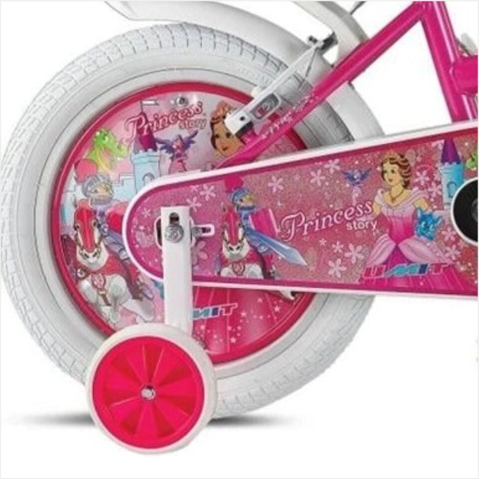 Ümit 16 Prencess-V-Sepet Bisiklet Pembe