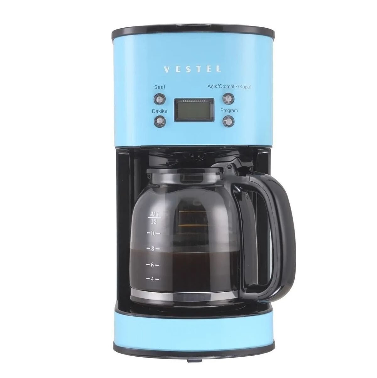 Vestel Retro Filtre Kahve Makinesi Düş Mavisi