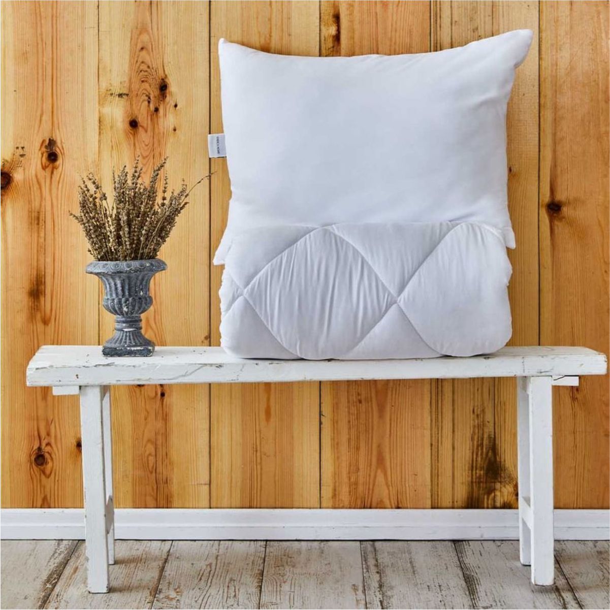 Karaca Home Micro Tek Kişilik Yorgan ve Yastık 50x70 cm