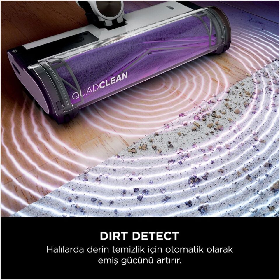 SHARK IW3612EUT KABLOSUZ DİKEY SÜPÜRGE BEYAZ