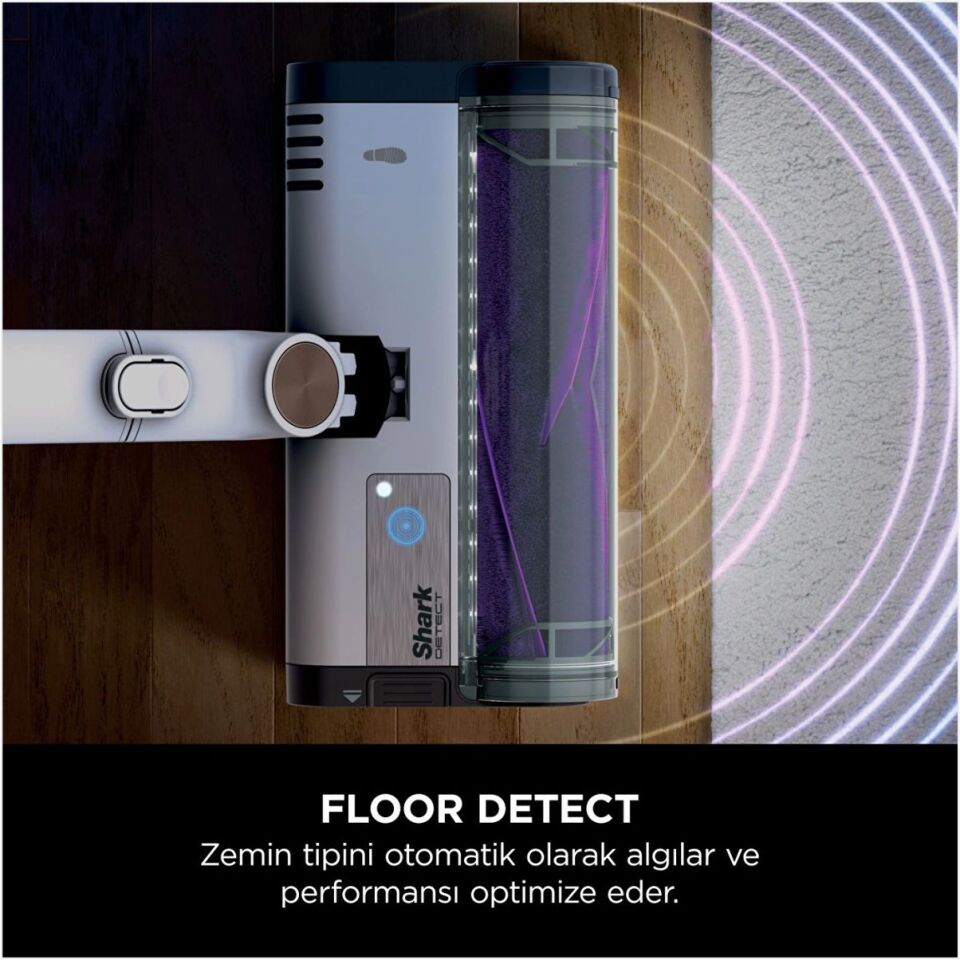 SHARK IW3612EUT KABLOSUZ DİKEY SÜPÜRGE BEYAZ
