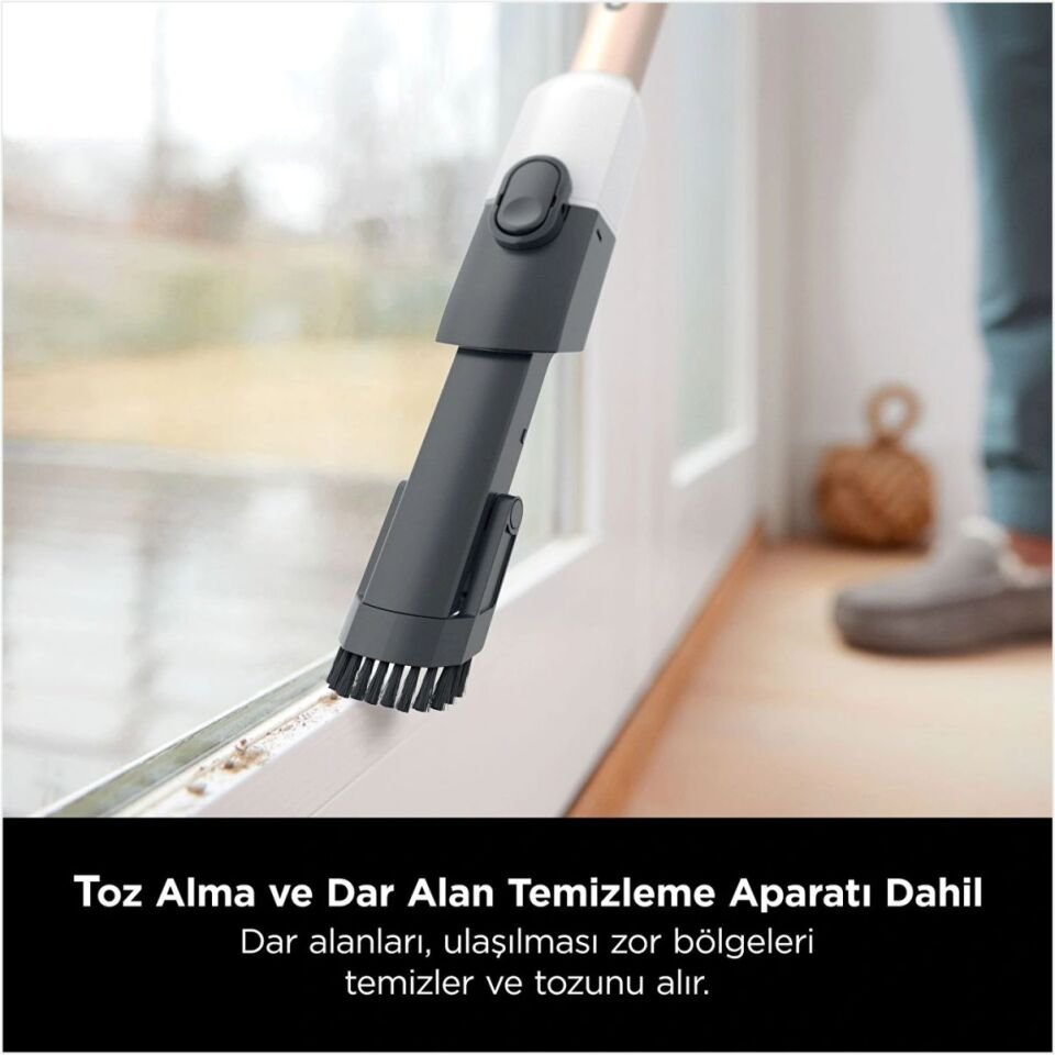 SHARK IW3612EUT KABLOSUZ DİKEY SÜPÜRGE BEYAZ