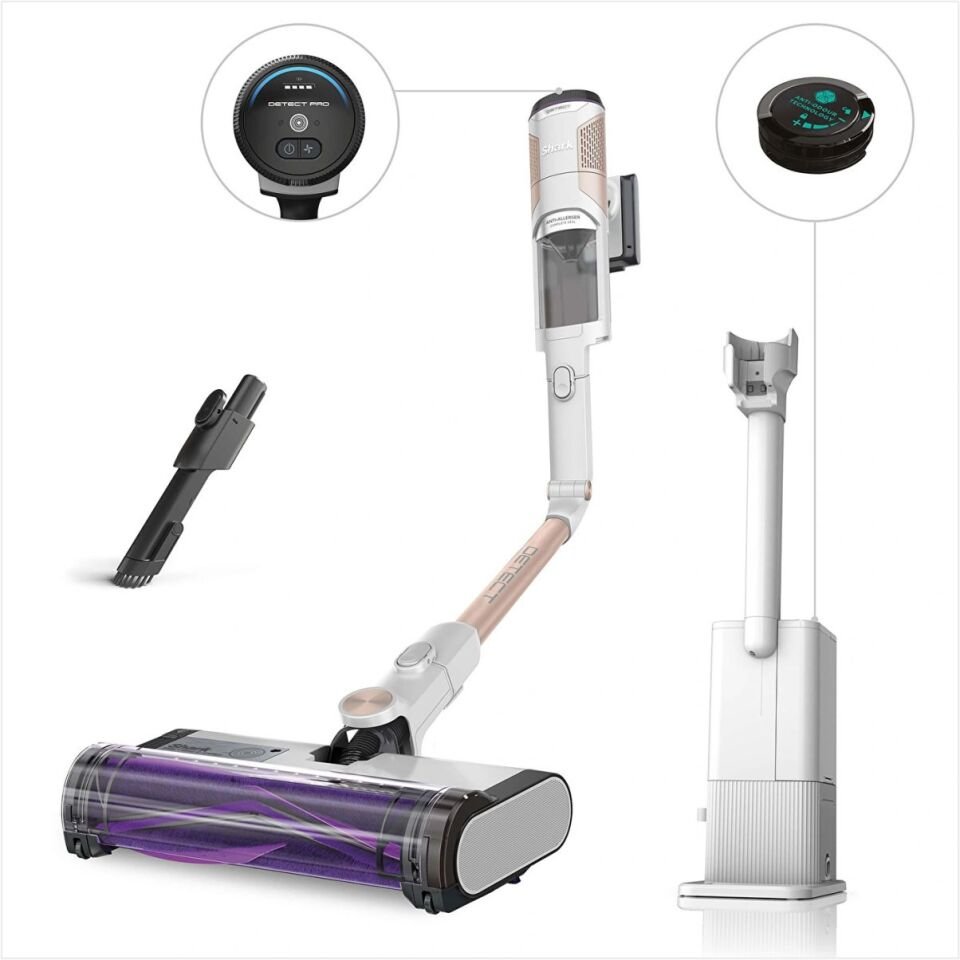 SHARK IW3612EUT KABLOSUZ DİKEY SÜPÜRGE BEYAZ