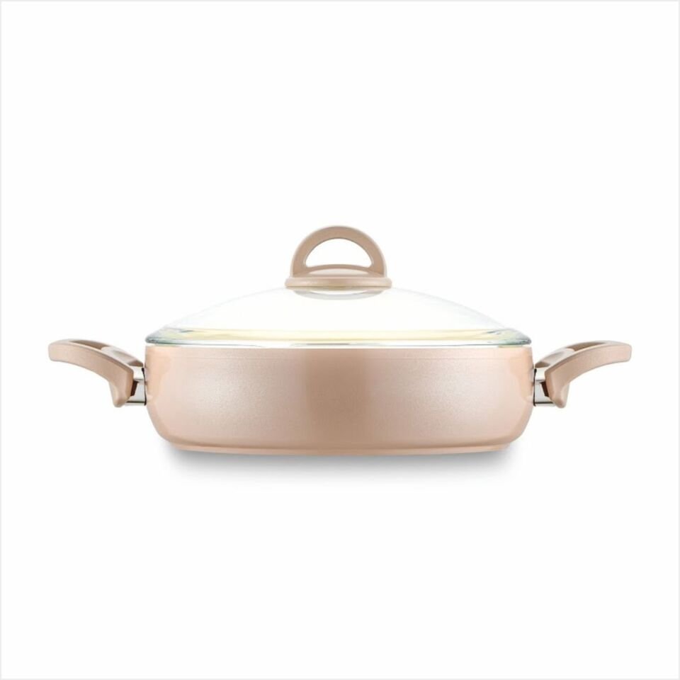 EMSAN CRYSTAL GÜVEÇ SETİ 7 PRÇ ROSE