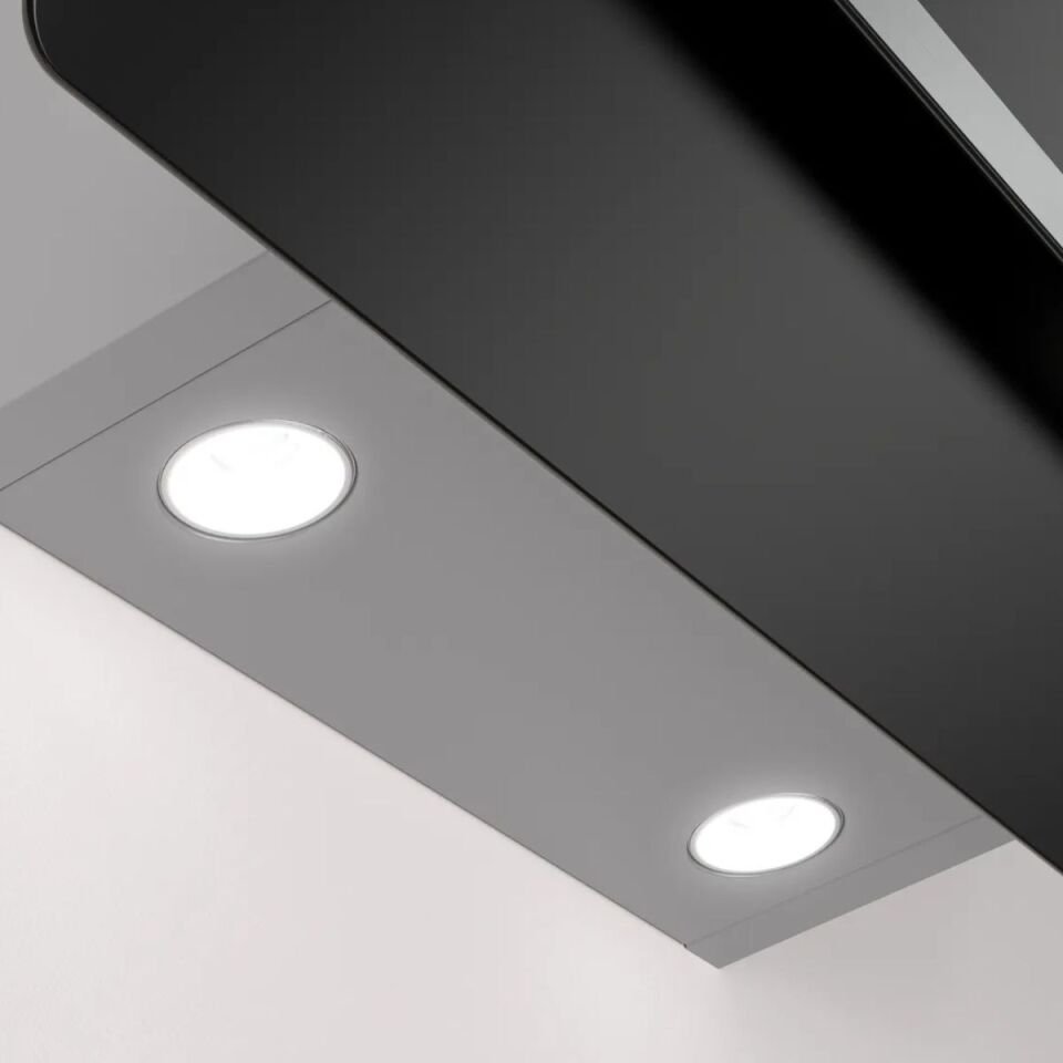 Profilo DVK6J661 Siyah Cam Duvar Tipi Davlumbaz