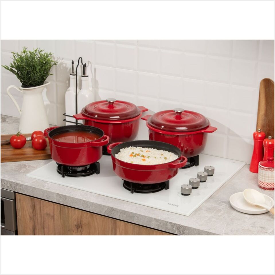 VESTEL AO-651041 B-DG 65 CM 4 GÖZÜ GAZLI ANKASTRE OCAK - 20269449