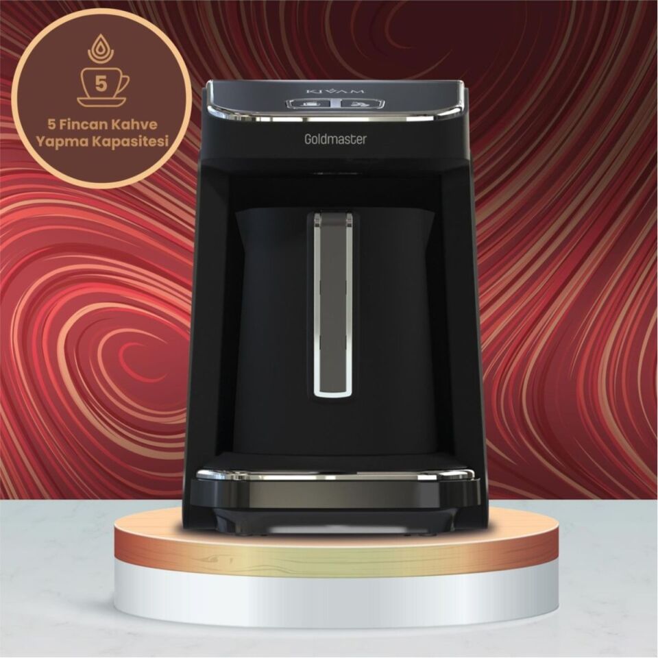 Goldmaster GM8380 Kıvam Geniş Hazne Türk Kahve Makinesi