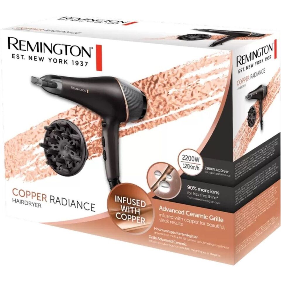 Remington AC5700 Copper Radıance 2200 W İyonlu Saç Kurutma Makinesi